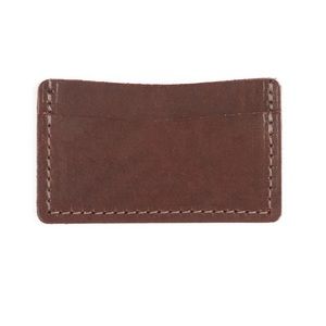 Rustico Single Track Brown Leather Wallet